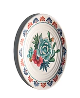 TarHong Desert Succulent 6-Pc. Salad Plates, Service For 6