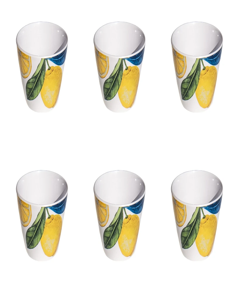 TarHong Lemon Orchard 6-Pc. Dip Bowls, Service For 6