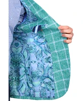 Tailorbyrd Men's Yarn Dye Windowpane Sportcoat
