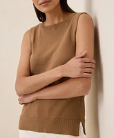 Pact Women's Organic Cotton Classic Fine Knit Shell