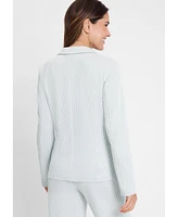 Olsen Women's Seersucker Blazer