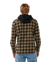 Rip Curl Men's Grunter Flannel Hood Shirt