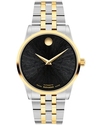 Movado Women's Museum Classic Swiss Automatic Stainless-Steel Yellow Pvd Watch, 33mm