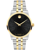 Movado Women's Museum Classic Swiss Automatic Stainless-Steel Yellow Pvd Watch, 33mm