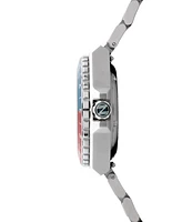Spinnaker Men's Dumas Gmt Automatic Solid Stainless Steel Bracelet Watch