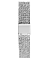 London Fog Unisex Warwick Silver Alloy Mesh Watch, 25mm