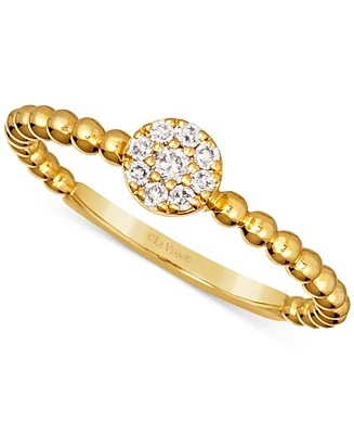 Le Vian Nude Diamond Circle Cluster Ring (1/10 ct. t.w.) in 14k Gold