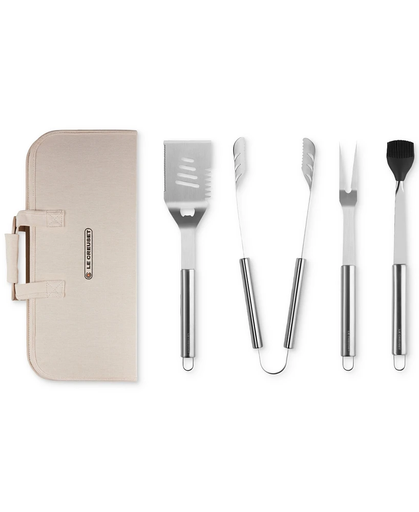 Le Creuset Alpine Outdoor Stainless Steel 5-Pc. Grilling Tools Set