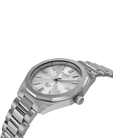 Tissot Men's Swiss Prc 100 Solar Quartz Stainless Steel Bracelet Watch 39mm