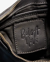 Bolsa Nova Handbags Marisa Leather Small Clutch and Crossbody Bag