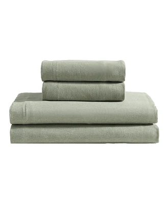 Calvin Klein Modern Cotton Melange Tencel Jersey 4-Pc. Sheet Set