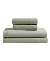Calvin Klein Modern Cotton Melange Tencel Jersey 4-Pc. Sheet Set
