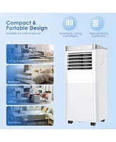 Gymax 3-in-1 Portable Air Conditioner 10,000 Btu Ashrae Air Cooler w/ 24H Timer