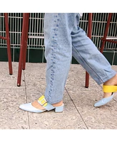 Alterre Women's Agate Blue Grace Customizable Slides