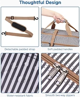 Urtala 120L Foldable Collapsible Travel Duffle Bag for Men and Women with Shoe Compartment
