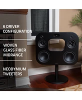Fluance Fi70W Three-Way Wireless High Fidelity Music System with Powerful Amplifier & Dual 8" Subwoofers (Lucky Bamboo)