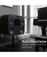 Fluance Fi70W Three-Way Wireless High Fidelity Music System with Powerful Amplifier & Dual 8" Subwoofers (Lucky Bamboo)