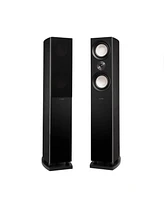 Fluance Reference Surround Sound Home Theater 7.1 Channel Speaker System including 3-Way Floorstanding Towers, Center Channel, Surrounds, Rear Surroun