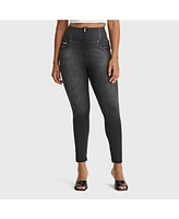 Freddy Women's Wr.up Snug Curvy High Waisted Jeans