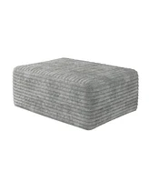 Plush Corduroy Modular Sectional Sofa with Chaise