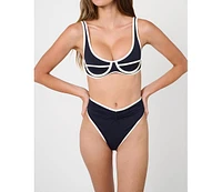 WeWoreWhat Women's Scoop Underwire Top