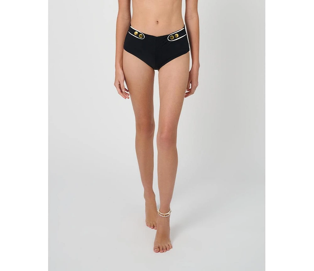 WeWoreWhat Women's Sailor Swim Short