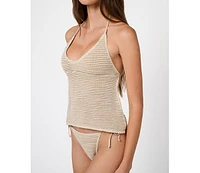 WeWoreWhat Women's Crochet Tankini