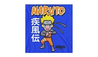Naruto Boys Shippuden Pixel Character Youth Royal Blue Graphic