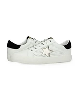 Grande - White Washed Gold Women's's Sneaker by