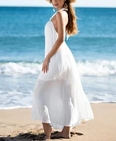 Cupshe Women's Moonlit Shores Maxi Beach Dress