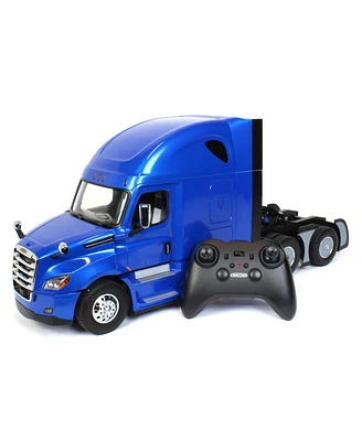 Diecast Masters 1/16 Radio Control Freightliner Cascadia Truck With Raised Roof Sleeper Cab Transport Series