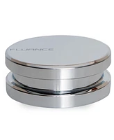 Fluance HiFi Vinyl Record Weight Stabilizer High Mass 760 gram Steel Lp Disc Turntable Accessory with Protective Velvet Pad for Vibration Damping (RW0