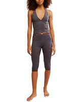 Free People Women's Full Bloom Eyelet Halter Top