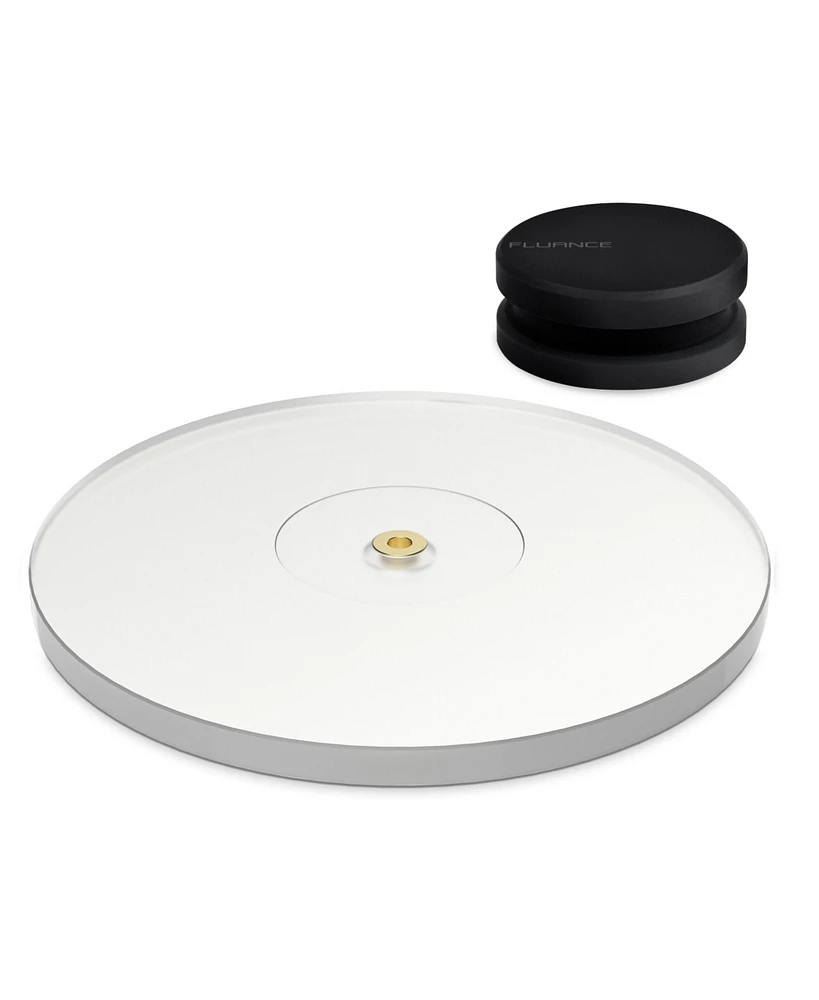 Fluance High Density Frosted Acrylic Platter For Fluance Reference Turntables RT82/RT83/RT84/RT85