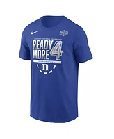 Nike Men's Royal Duke Blue Devils 2025 Ncaa Basketball Tournament March Madness Final Four Locker Room T-Shirt