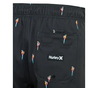 Hurley Big Boys Ditsy Birds Pull-On Swim Shorts