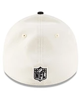 New Era Men's Cream/Black Cincinnati Bengals 2025 Nfl Draft 39THIRTY Flex Hat
