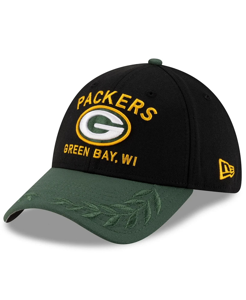 New Era Men's /Green Green Bay Packers 2025 Nfl Draft 39THIRTY Flex Hat