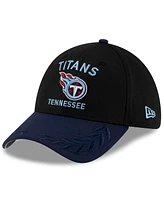 New Era Men's /Navy Tennessee Titans 2025 Nfl Draft 39THIRTY Flex Hat
