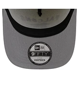 New Era Men's Cream/Black Atlanta Falcons 2025 Nfl Draft A-Frame 9FIFTY Snapback Hat
