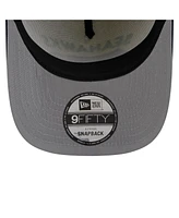 New Era Men's Cream/ College Navy Seattle Seahawks 2025 Nfl Draft A-Frame 9FIFTY Snapback Hat