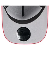 New Era Men's Black/Red Houston Texans 2025 Nfl Draft A-Frame 9FIFTY Snapback Hat