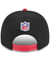 New Era Men's Black/ Atlanta Falcons 2025 Nfl Draft A-Frame 9FIFTY Snapback Hat