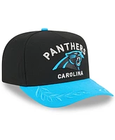New Era Men's /Blue Carolina Panthers 2025 Nfl Draft A-Frame 9FIFTY Snapback Hat