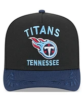 New Era Men's /Navy Tennessee Titans 2025 Nfl Draft A-Frame 9FIFTY Snapback Hat