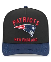 New Era Men's /Navy New England Patriots 2025 Nfl Draft A-Frame 9FIFTY Snapback Hat