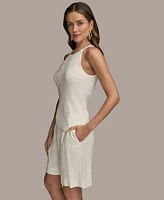 Donna Karan New York Women's Sleeveless Embellished Top