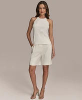 Donna Karan New York Women's Sleeveless Embellished Top