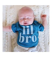 Sweet Wink Baby Boys Lil Bro Short Sleeve Bodysuit