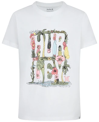 Hurley Big Girls Short-Sleeve Oasis Graphic T-Shirt
